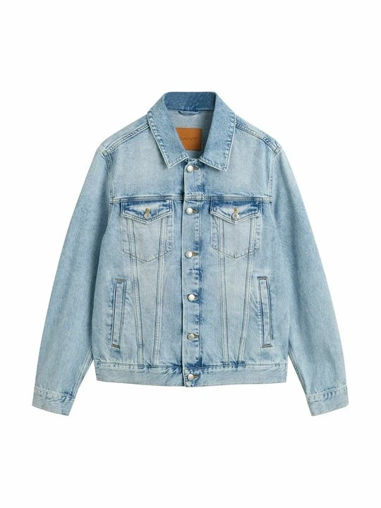 Zdjęcie produktu Kurtka jeansowa Gant jasnoniebieski denim