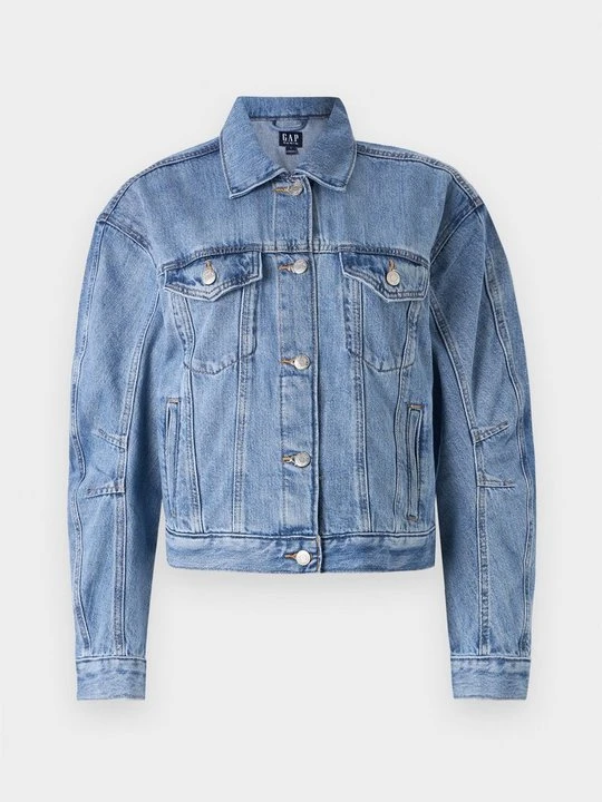 Zdjęcie produktu Kurtka jeansowa GAP niebieski denim