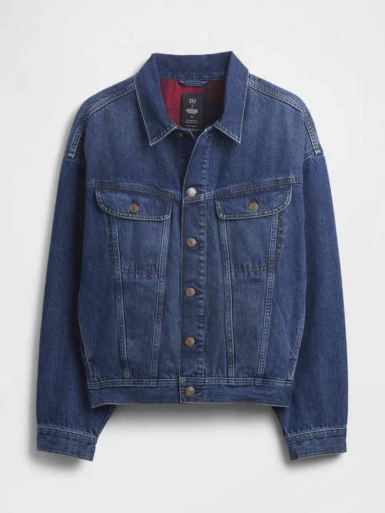 Zdjęcie produktu Kurtka jeansowa GAP niebieski denim