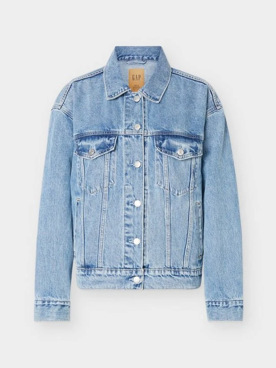 Zdjęcie produktu Kurtka jeansowa GAP jasnoniebieski denim