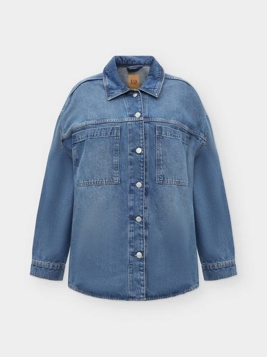 Zdjęcie produktu Kurtka jeansowa GAP niebieski denim