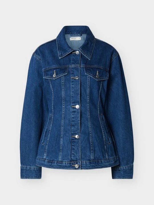 Zdjęcie produktu Kurtka jeansowa Gina Tricot niebieski denim