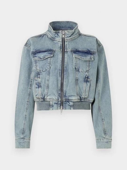 Zdjęcie produktu Kurtka jeansowa Good American jasnoniebieski denim