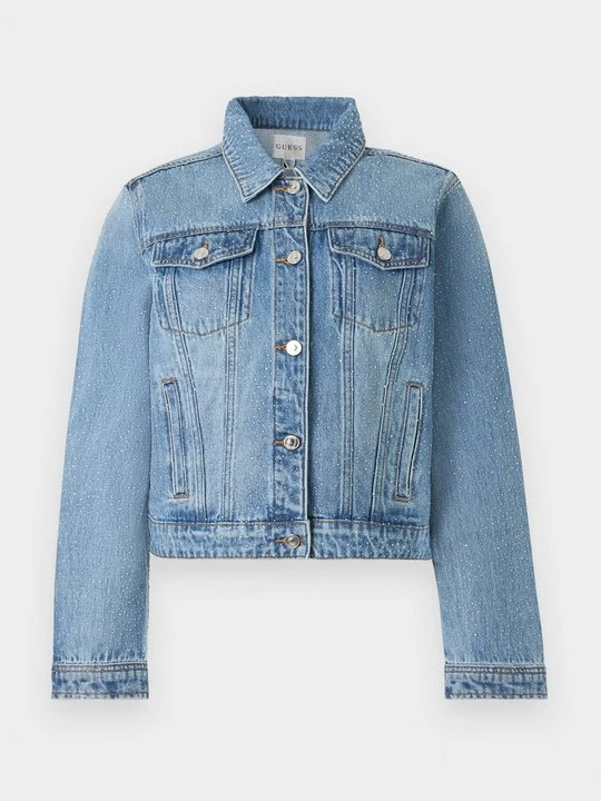 Zdjęcie produktu Kurtka jeansowa Guess ciemnoniebieski