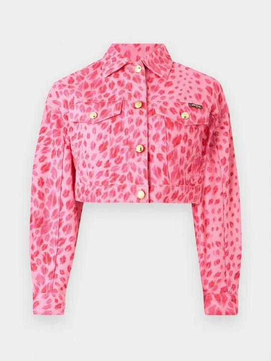 Zdjęcie produktu Kurtka jeansowa Just Cavalli różowy