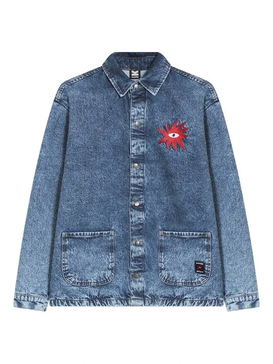 Zdjęcie produktu Kurtka jeansowa Kaotiko niebieski denim