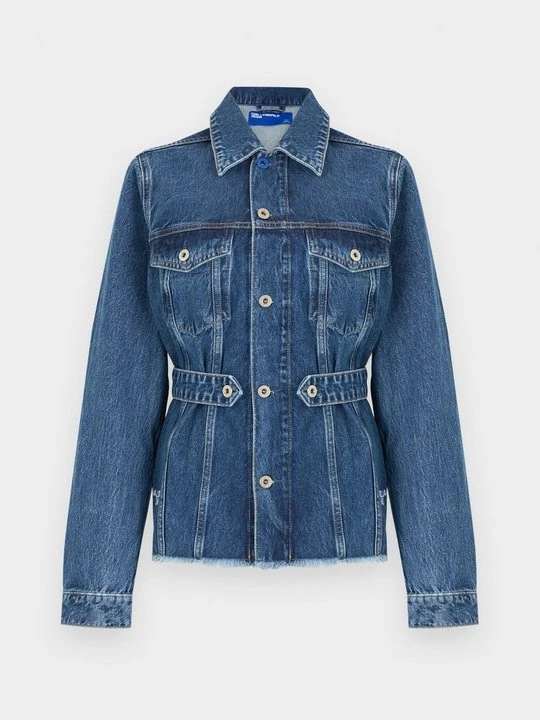 Zdjęcie produktu Kurtka jeansowa KARL LAGERFELD granatowy