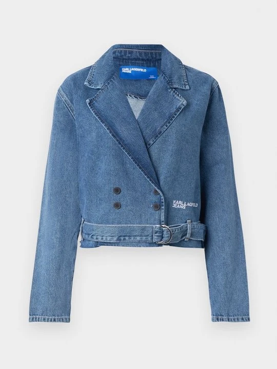 Zdjęcie produktu Kurtka jeansowa KARL LAGERFELD niebieski denim