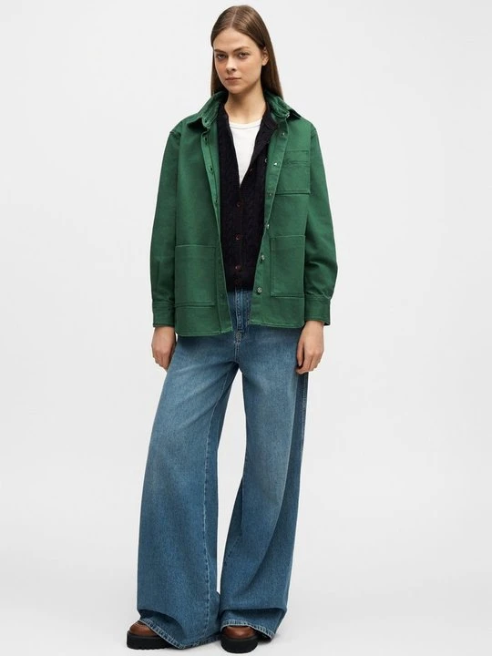 Zdjęcie produktu Kurtka jeansowa Lacoste zielony