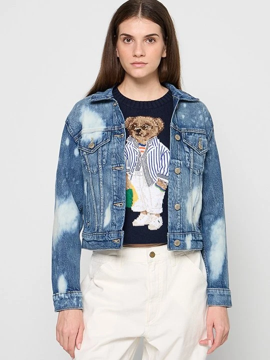 Zdjęcie produktu Kurtka jeansowa Lauren Ralph Lauren niebieski