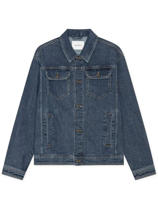 Zdjęcie produktu Kurtka jeansowa Les Deux niebieski denim