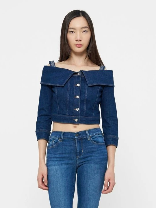 Zdjęcie produktu Kurtka jeansowa Liu Jo niebieski denim