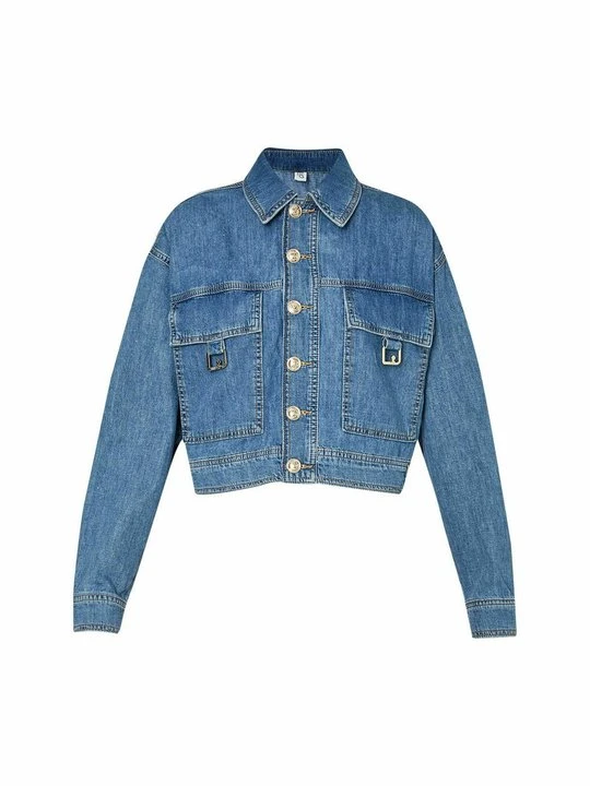 Zdjęcie produktu Kurtka jeansowa Liu Jo niebieski denim