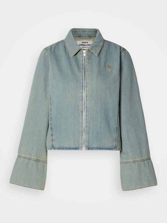 Zdjęcie produktu Kurtka jeansowa Mads Nørgaard jasnoniebieski denim