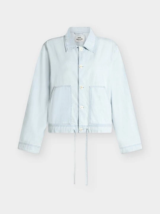 Zdjęcie produktu Kurtka jeansowa Mads Nørgaard jasnoniebieski denim