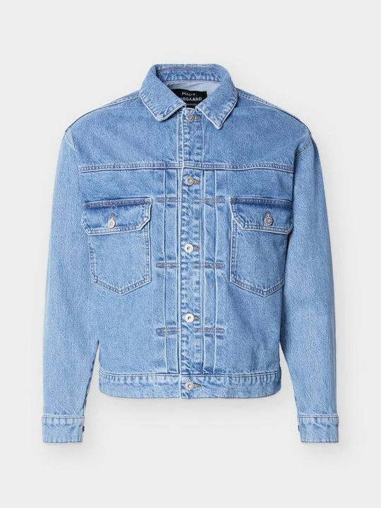 Zdjęcie produktu Kurtka jeansowa Mads Nørgaard niebieski denim