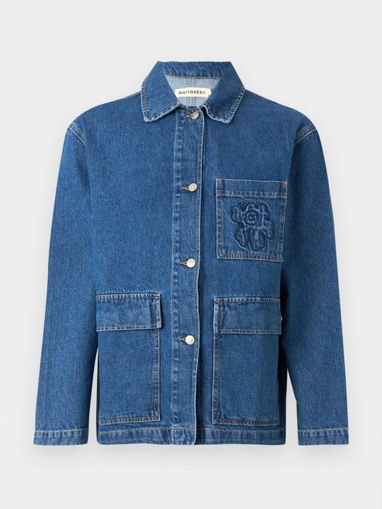 Zdjęcie produktu Kurtka jeansowa Marimekko niebieski denim