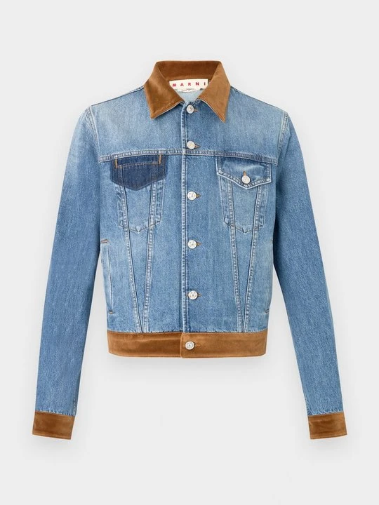 Zdjęcie produktu Kurtka jeansowa Marni niebieski denim