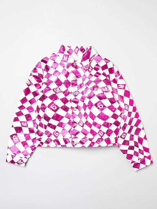 Zdjęcie produktu Kurtka jeansowa MM6 Maison Margiela różowy