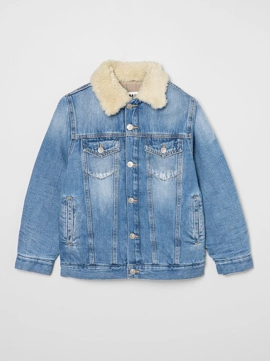 Zdjęcie produktu Kurtka jeansowa MM6 Maison Margiela niebieski
