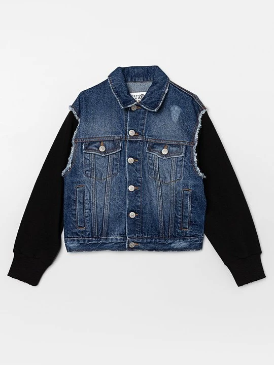 Zdjęcie produktu Kurtka jeansowa MM6 Maison Margiela granatowy