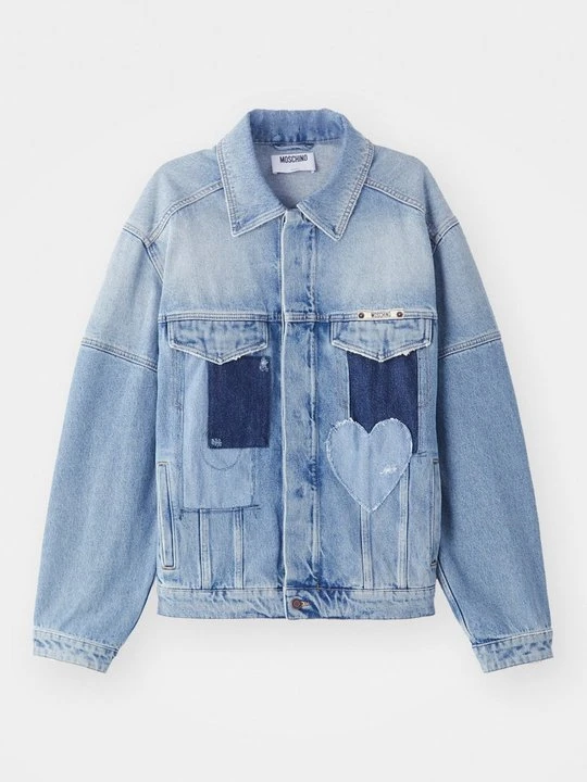 Zdjęcie produktu Kurtka jeansowa MOSCHINO niebieski