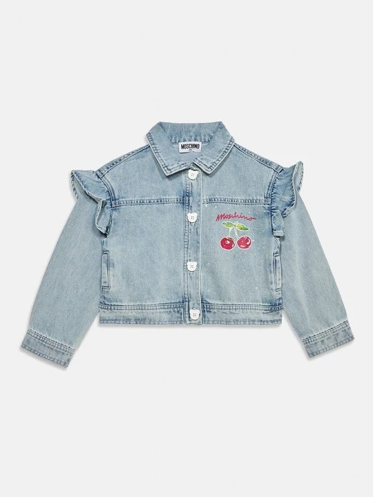 Zdjęcie produktu Kurtka jeansowa MOSCHINO jasnoniebieski