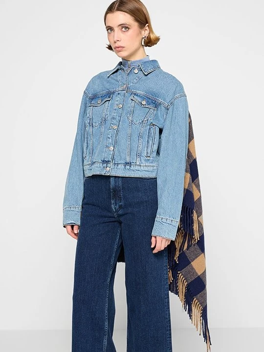 Zdjęcie produktu Kurtka jeansowa MOSCHINO niebieski