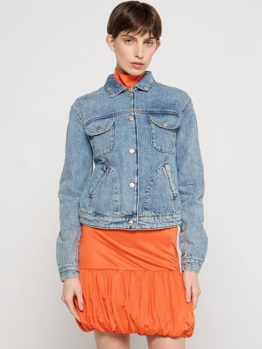 Zdjęcie produktu Kurtka jeansowa MOSCHINO niebieski