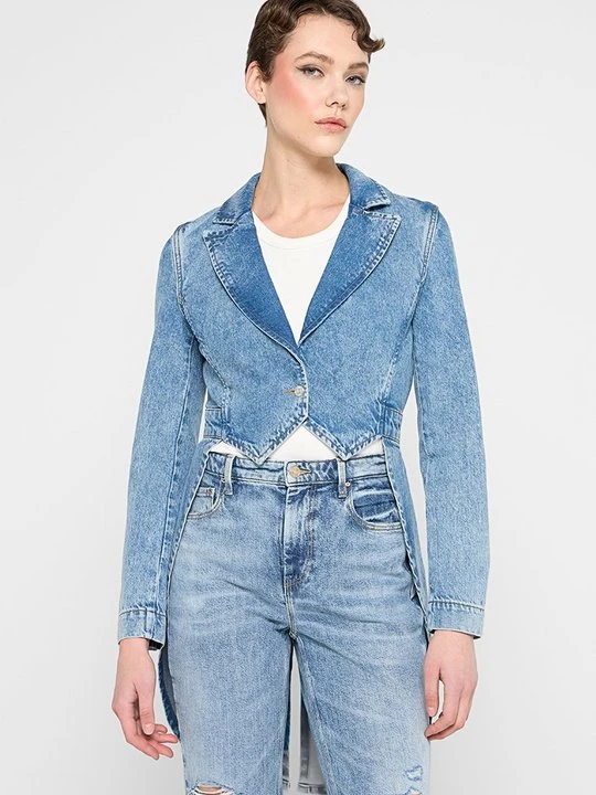 Zdjęcie produktu Kurtka jeansowa MOSCHINO niebieski
