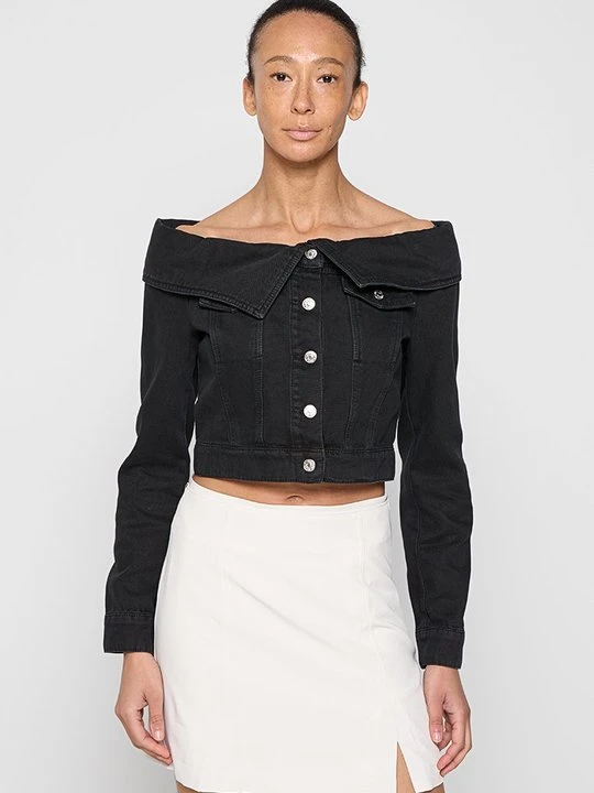 Zdjęcie produktu Kurtka jeansowa MOSCHINO czarny