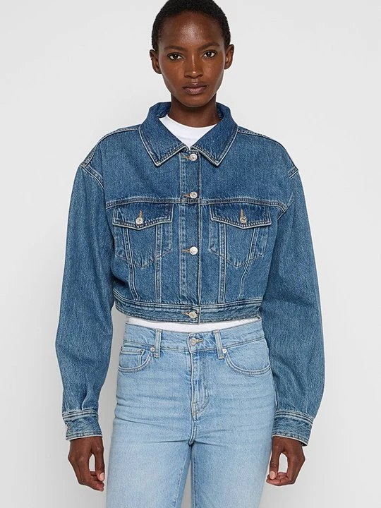 Zdjęcie produktu Kurtka jeansowa MOSCHINO niebieski