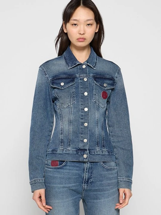 Zdjęcie produktu Kurtka jeansowa MOSCHINO niebieski