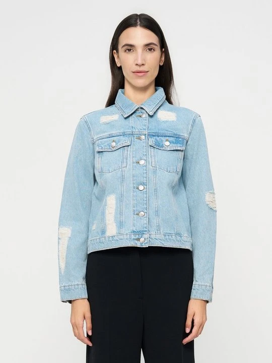 Zdjęcie produktu Kurtka jeansowa MOSCHINO niebieski