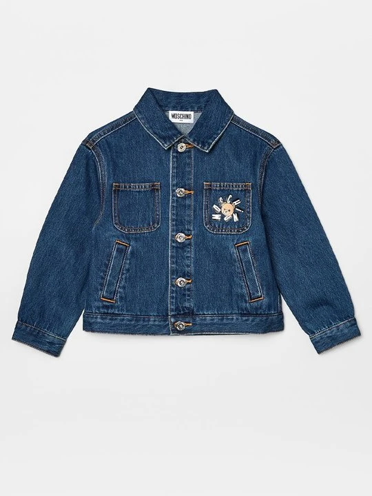 Zdjęcie produktu Kurtka jeansowa MOSCHINO niebieski