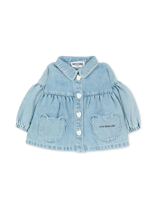 Zdjęcie produktu Kurtka jeansowa MOSCHINO niebieski denim
