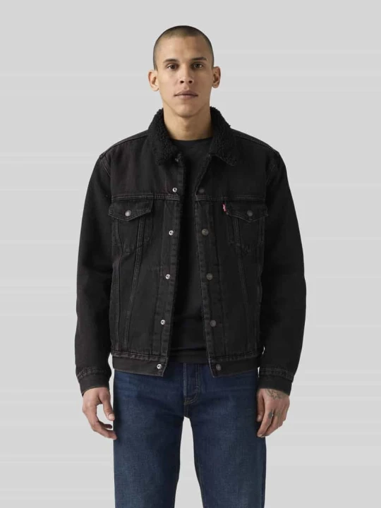 Zdjęcie produktu Kurtka jeansowa o kroju krój regular fit z czystej bawełny Levi's czarny