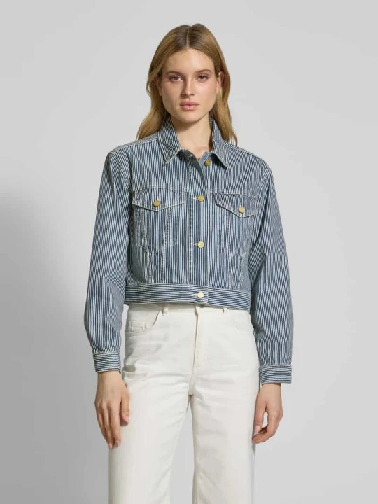 Zdjęcie produktu Kurtka jeansowa o kroju oversized fit z czystej bawełny Tommy Hilfiger Granatowy