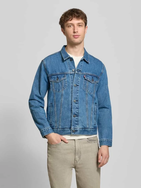 Zdjęcie produktu Kurtka jeansowa o kroju regular fit z czystej bawełny Levi's Jeansowy niebieski