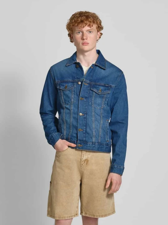 Zdjęcie produktu Kurtka jeansowa o kroju regular fit z czystej bawełny Pepe Jeans Jeansowy niebieski