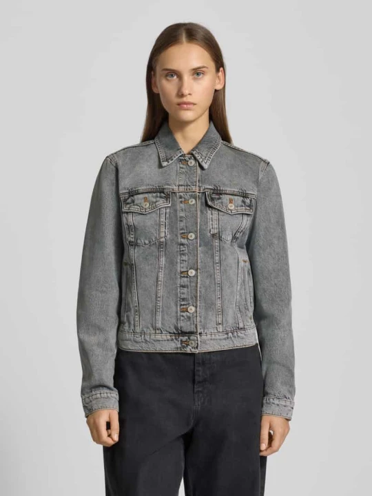 Zdjęcie produktu Kurtka jeansowa o kroju regular fit z czystej bawełny Tommy Jeans Średnioszary