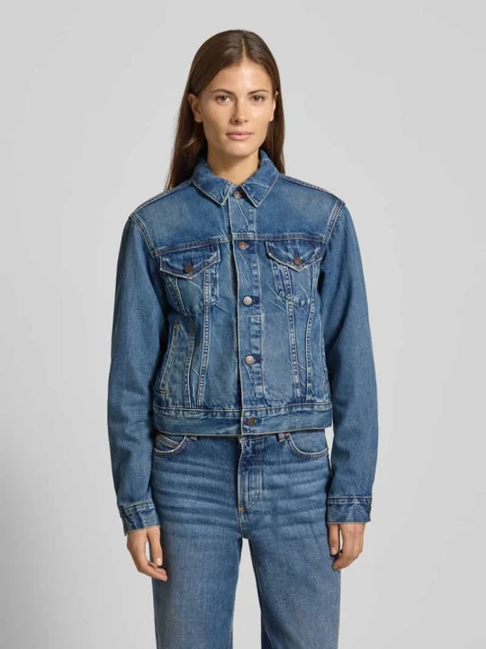 Zdjęcie produktu Kurtka jeansowa o kroju regular fit z mieszanka bawełny Polo Ralph Lauren Jeansowy niebieski