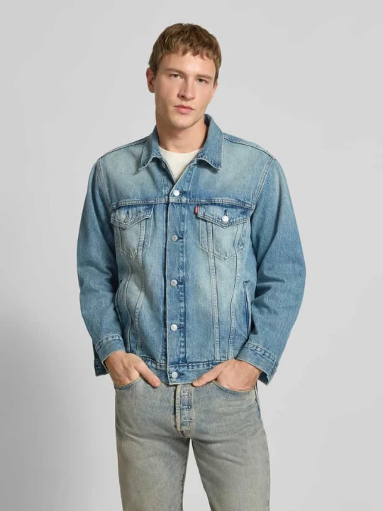 Zdjęcie produktu Kurtka jeansowa o kroju relaxed fit z czystej bawełny Levi's Jasnoniebieski