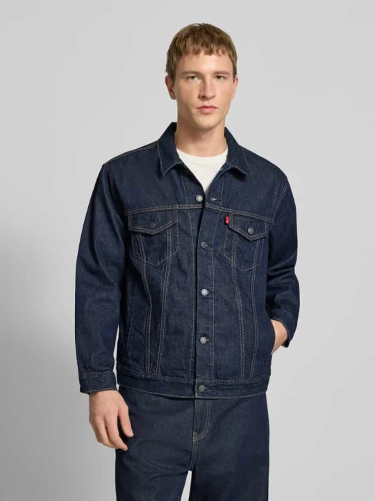 Zdjęcie produktu Kurtka jeansowa o kroju relaxed fit z czystej bawełny Levi's Ciemnoniebieski