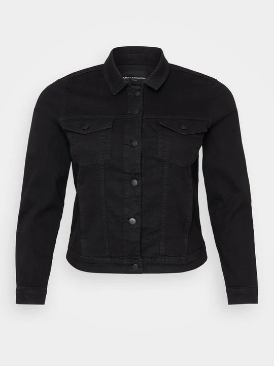 Zdjęcie produktu Kurtka jeansowa ONLY Carmakoma czarny
