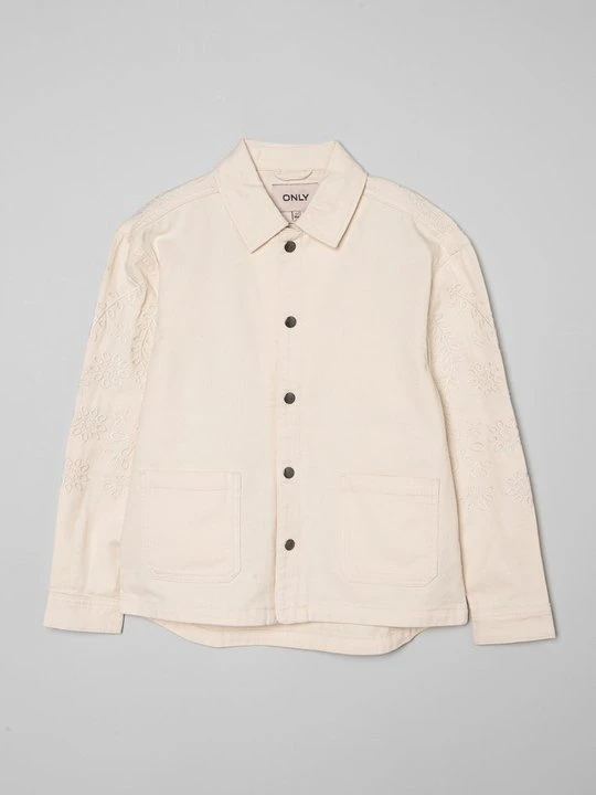 Zdjęcie produktu Kurtka jeansowa ONLY GIRLS beżowy