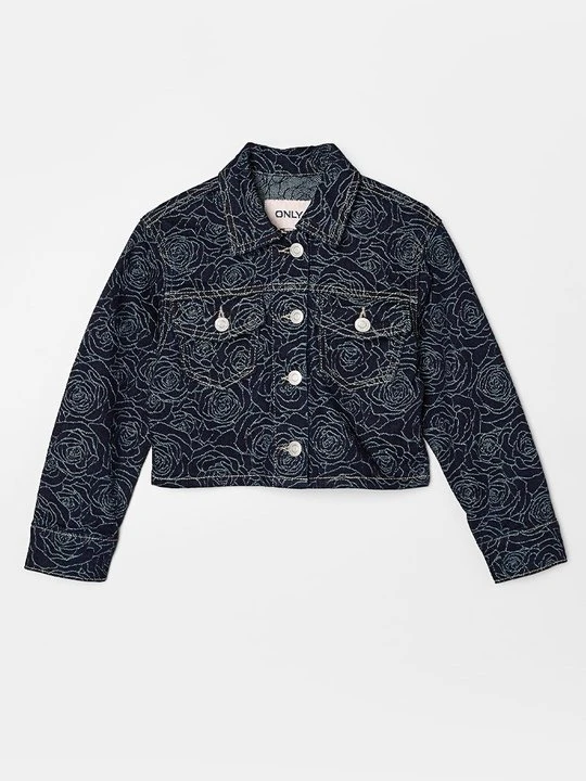 Zdjęcie produktu Kurtka jeansowa ONLY GIRLS granatowy