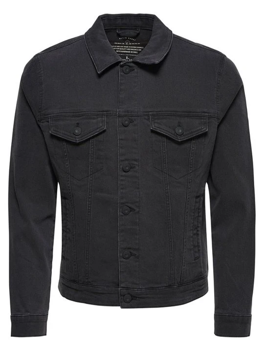 Zdjęcie produktu Kurtka jeansowa Only & Sons czarny