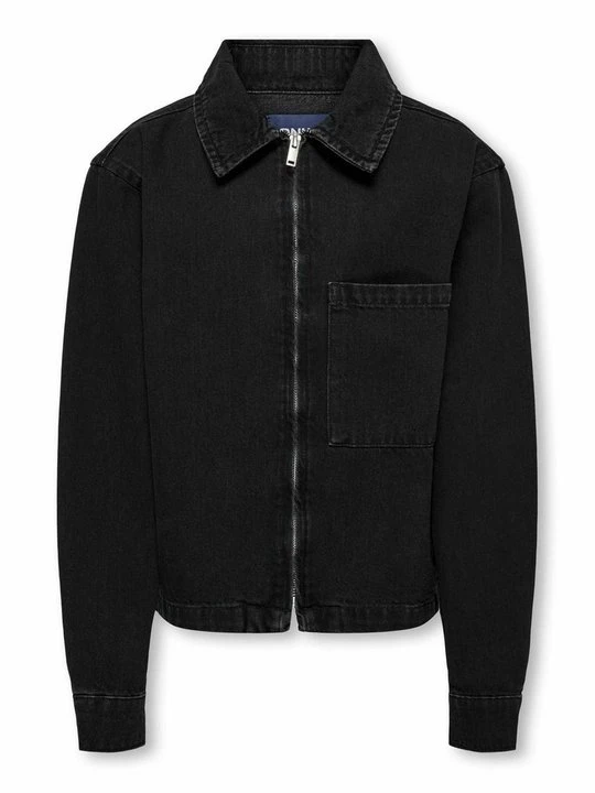 Zdjęcie produktu Kurtka jeansowa Only & Sons ciemnoszary melanż