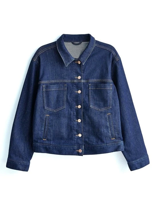 Zdjęcie produktu Kurtka jeansowa Own.Denim niebieski melanż